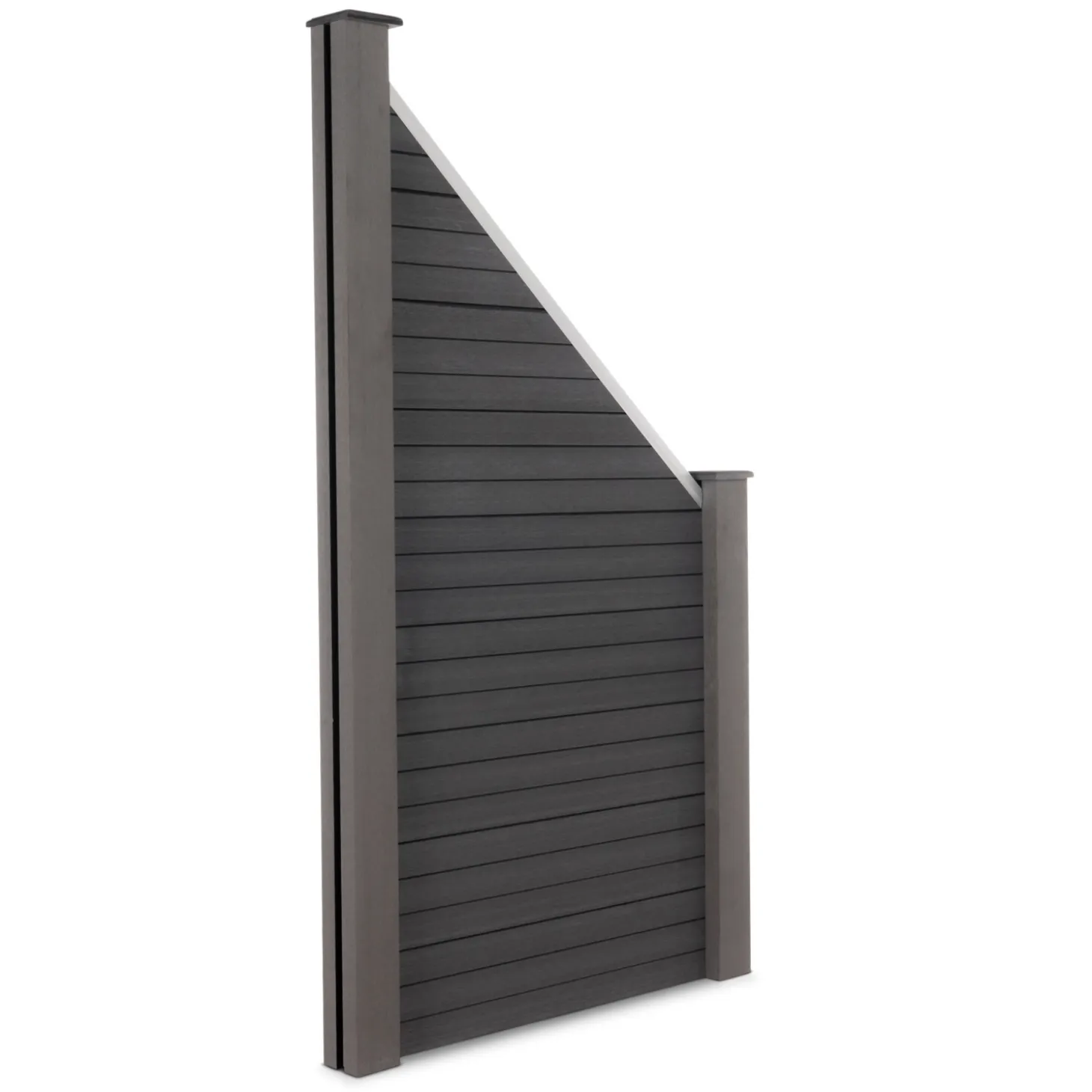 HOME DELUXE WPC Sichtschutzzaun Schrägelement Callado