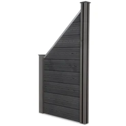 HOME DELUXE WPC Sichtschutzzaun Schrägelement Callado