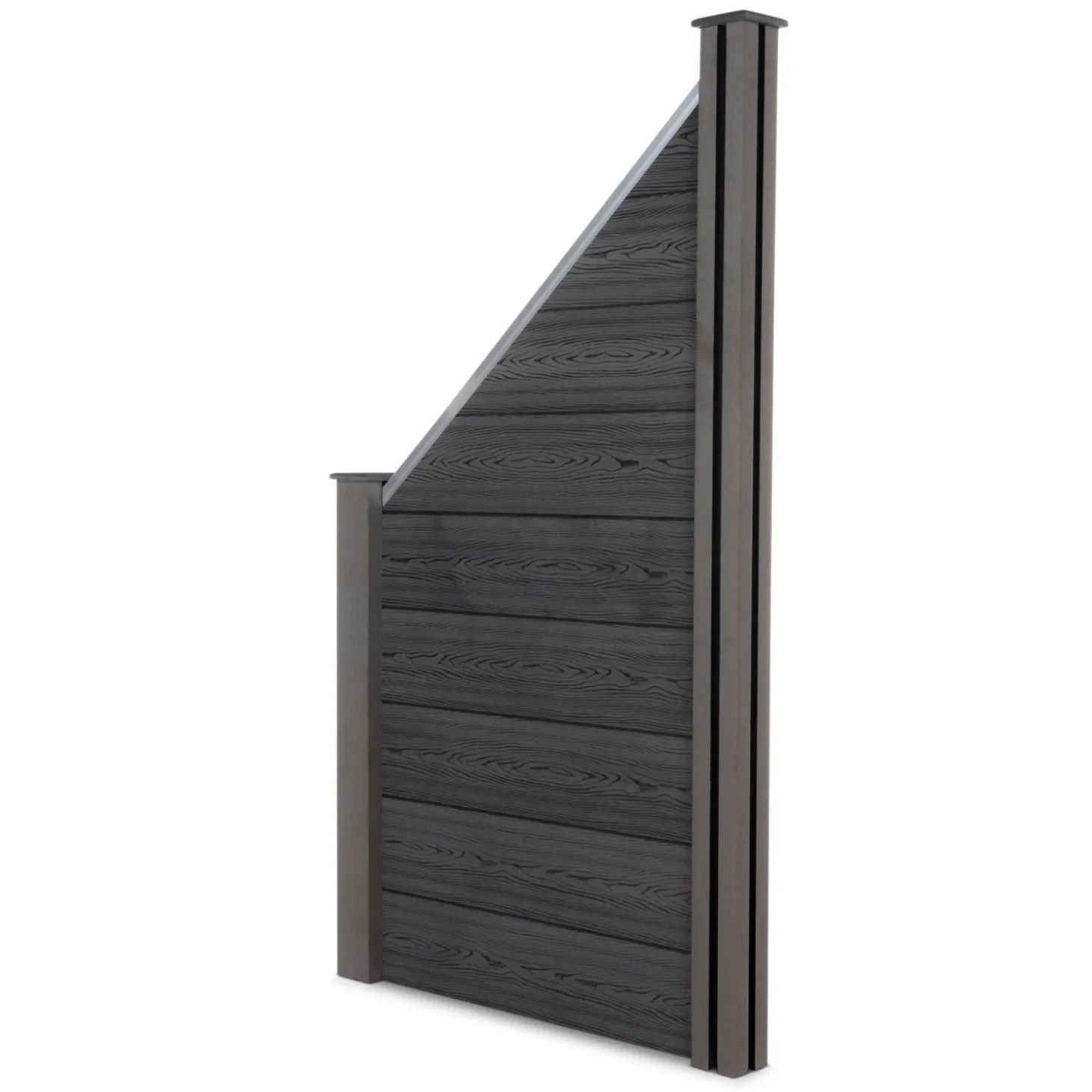 HOME DELUXE WPC Sichtschutzzaun Schrägelement Callado