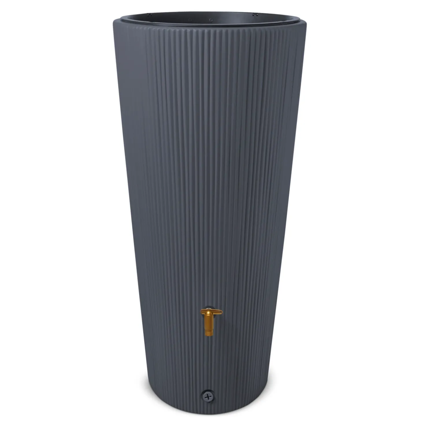 2in1 DECOR Regenspeicher graphite