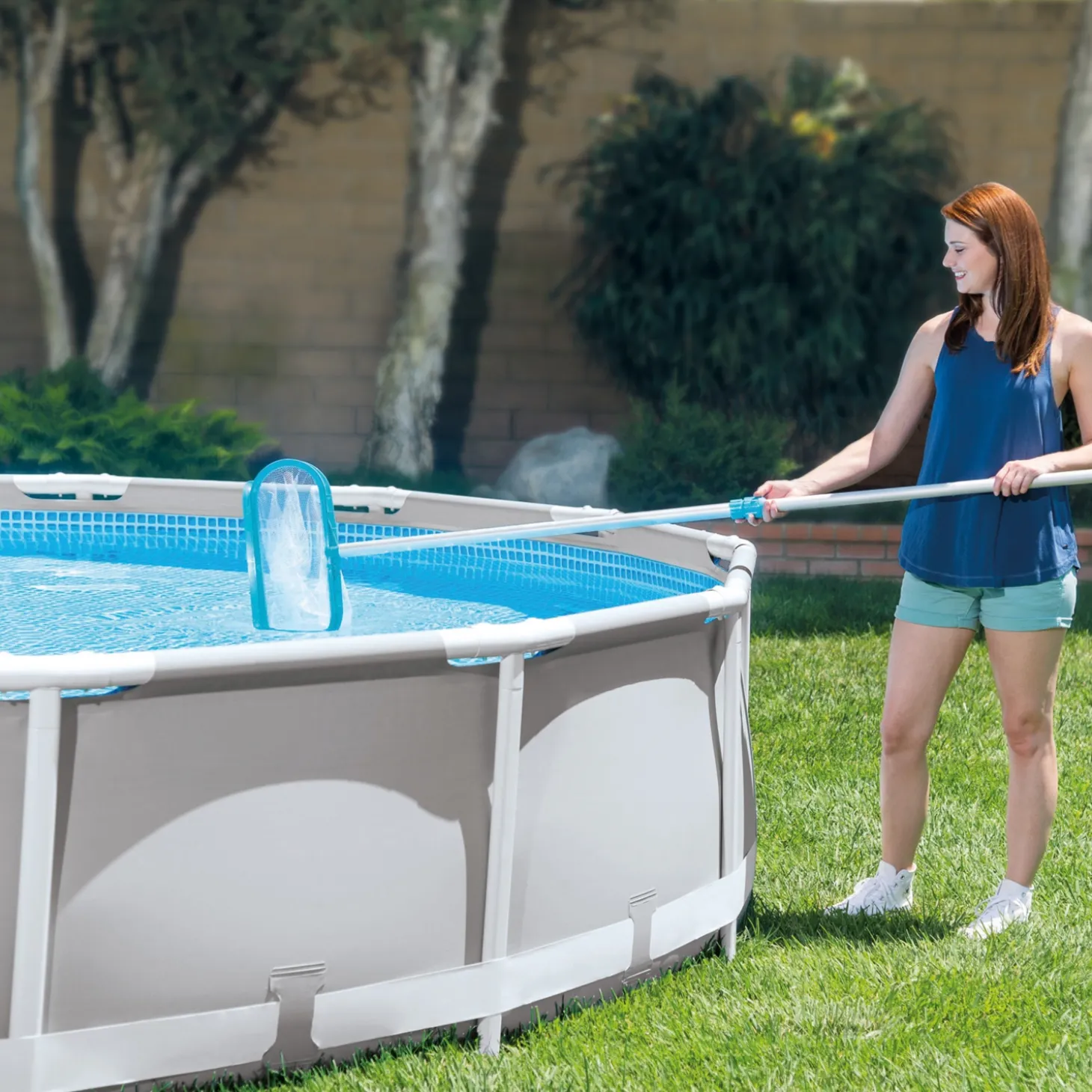 INTEX Frame Pool Set Prism Rondo Ø 457 x 107 cm