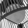 LECO Stehlampe mit Ablagetisch, Anthrazit