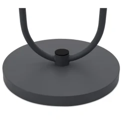 LECO Stehlampe mit Ablagetisch, Anthrazit