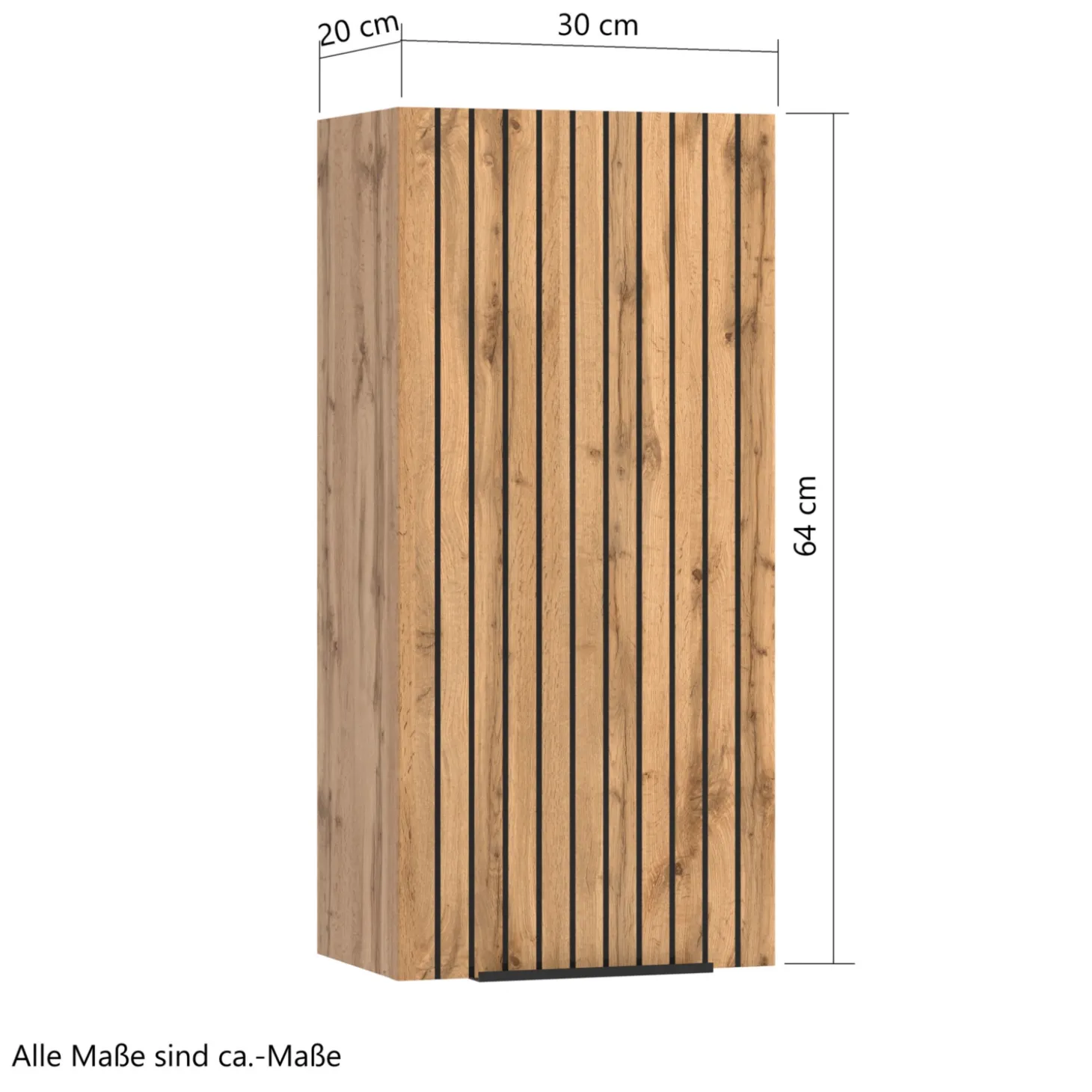 Midi-Schrank 30 cm