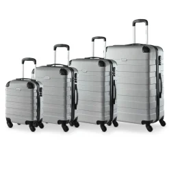 MONZANA Hartschalenkoffer-Set Essential, 4-teilig