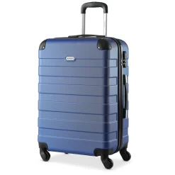 MONZANA Hartschalenkofferset Essential, 4-teilig, Blau