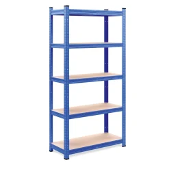 MONZANA Schwerlastregal 875 kg, 180 x 90 x 40 cm blau