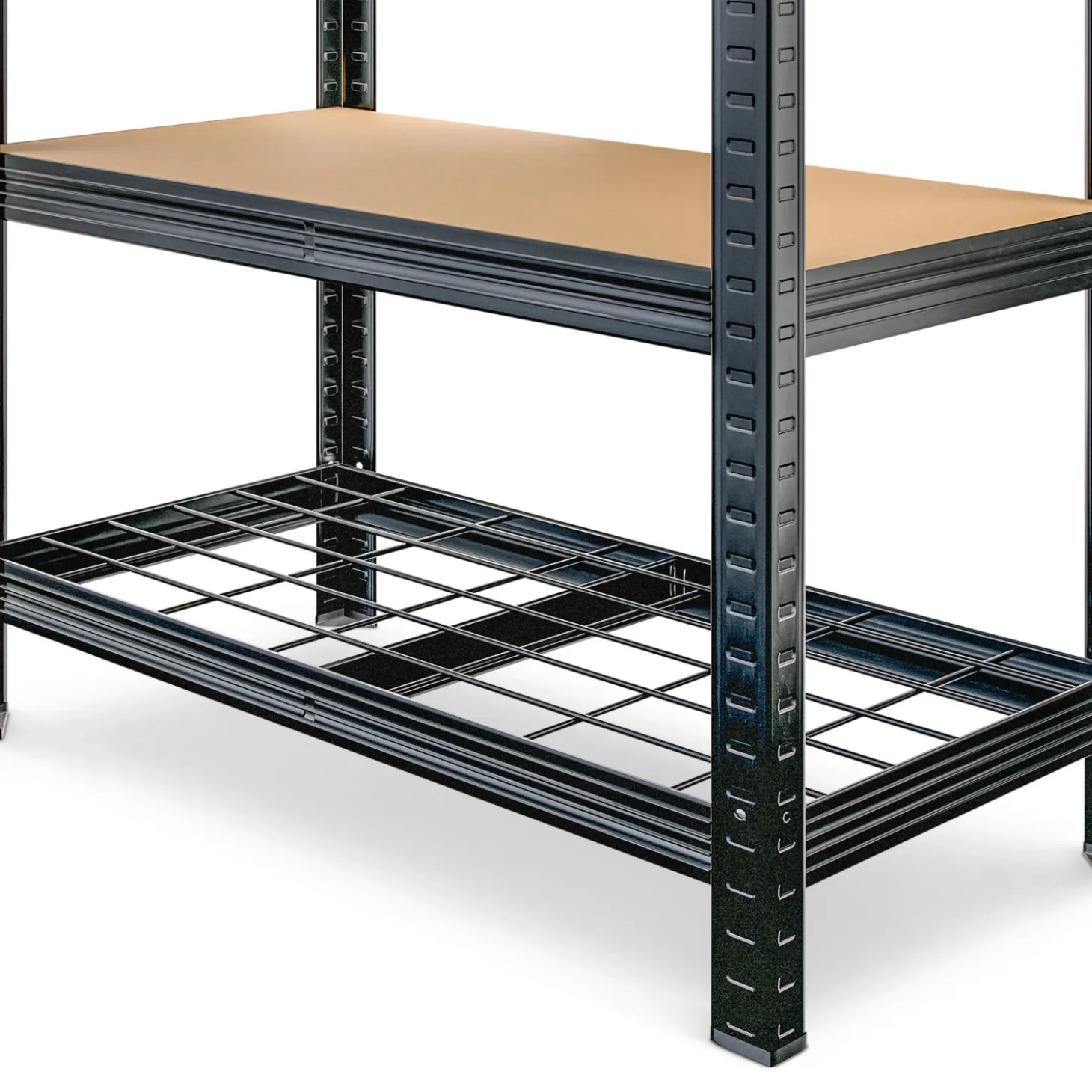 MONZANA Schwerlastregal schwarz Premium MZLG41