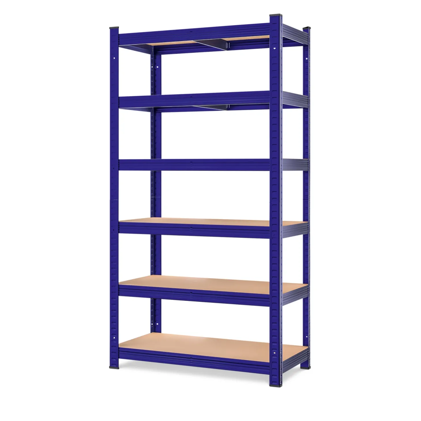 MONZANA Schwerlastregal 180 x 90 x 40 cm blau Premium 2er Set MZL6
