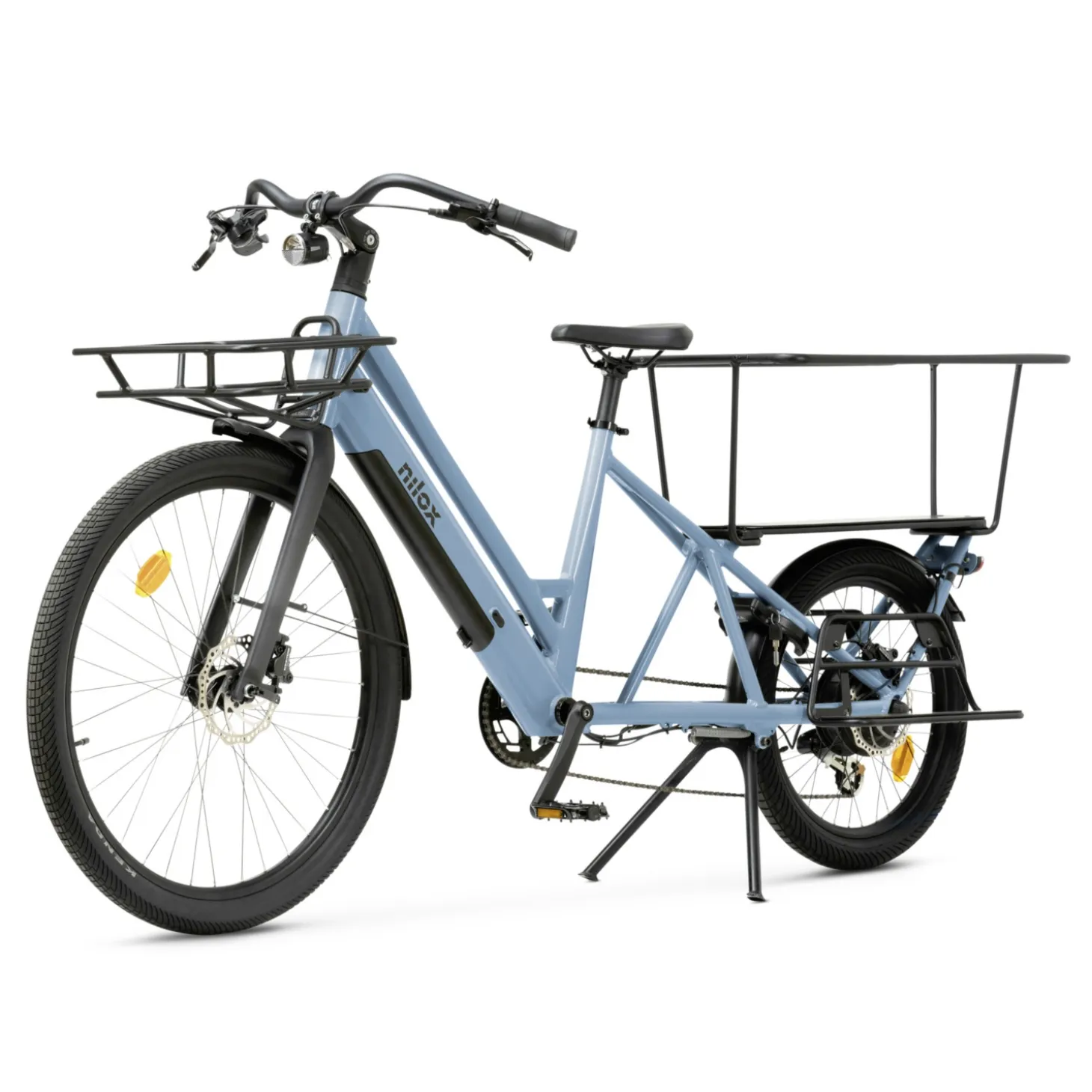 NILOX E-Bike Cargo LONG-C3 BLUE