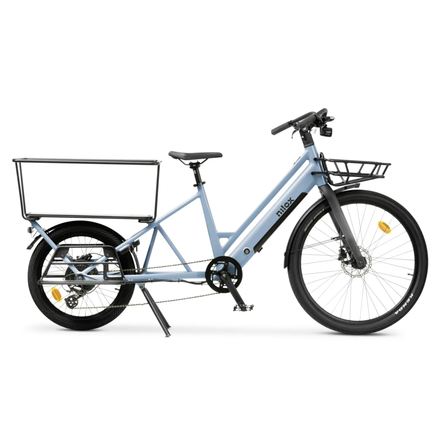 NILOX E-Bike Cargo LONG-C3 BLUE