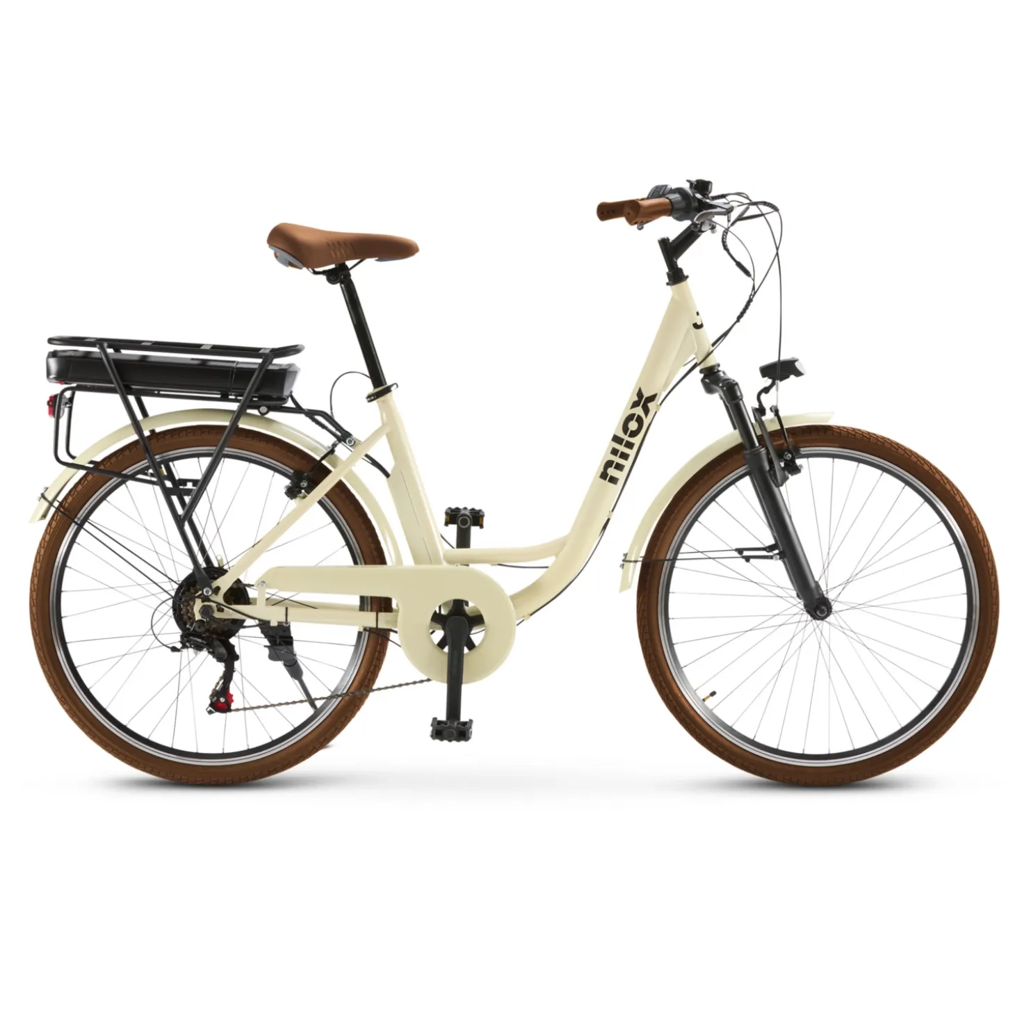 NILOX E-Bike J5 Pro Weiß