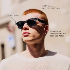 NILOX Smartbrille mit Kamera