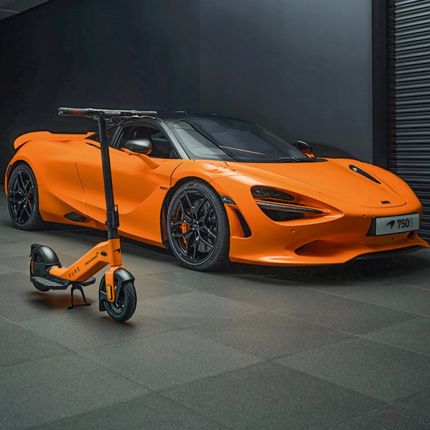 PURE E-Scooter McLaren Sonderedition Papaya