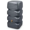 Regentonne Komplett-Set 340 Liter graphite grey