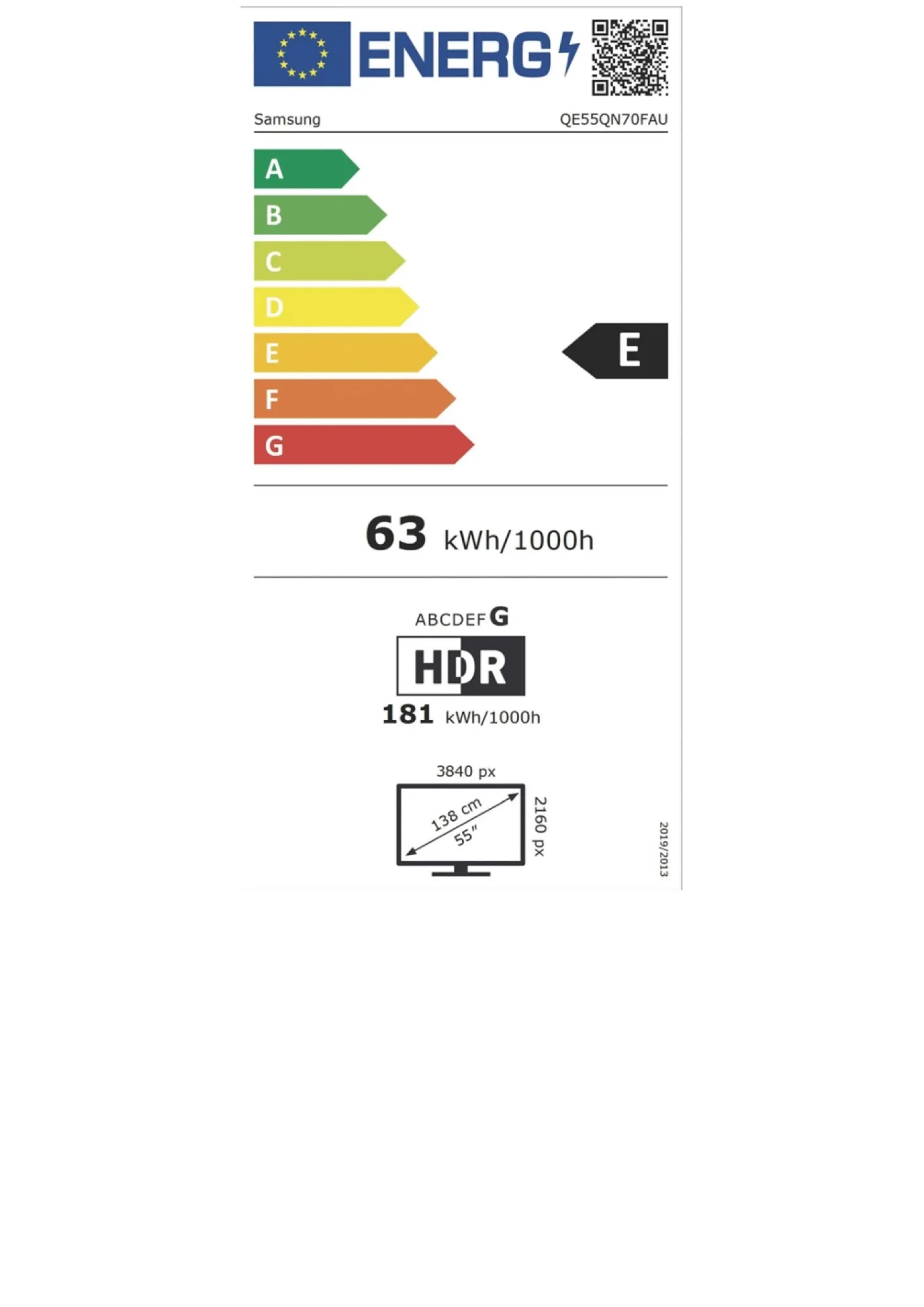 SAMSUNG 55"(138cm) Neo QLED-QN70F (2025) 4K Vision AI Smart TV