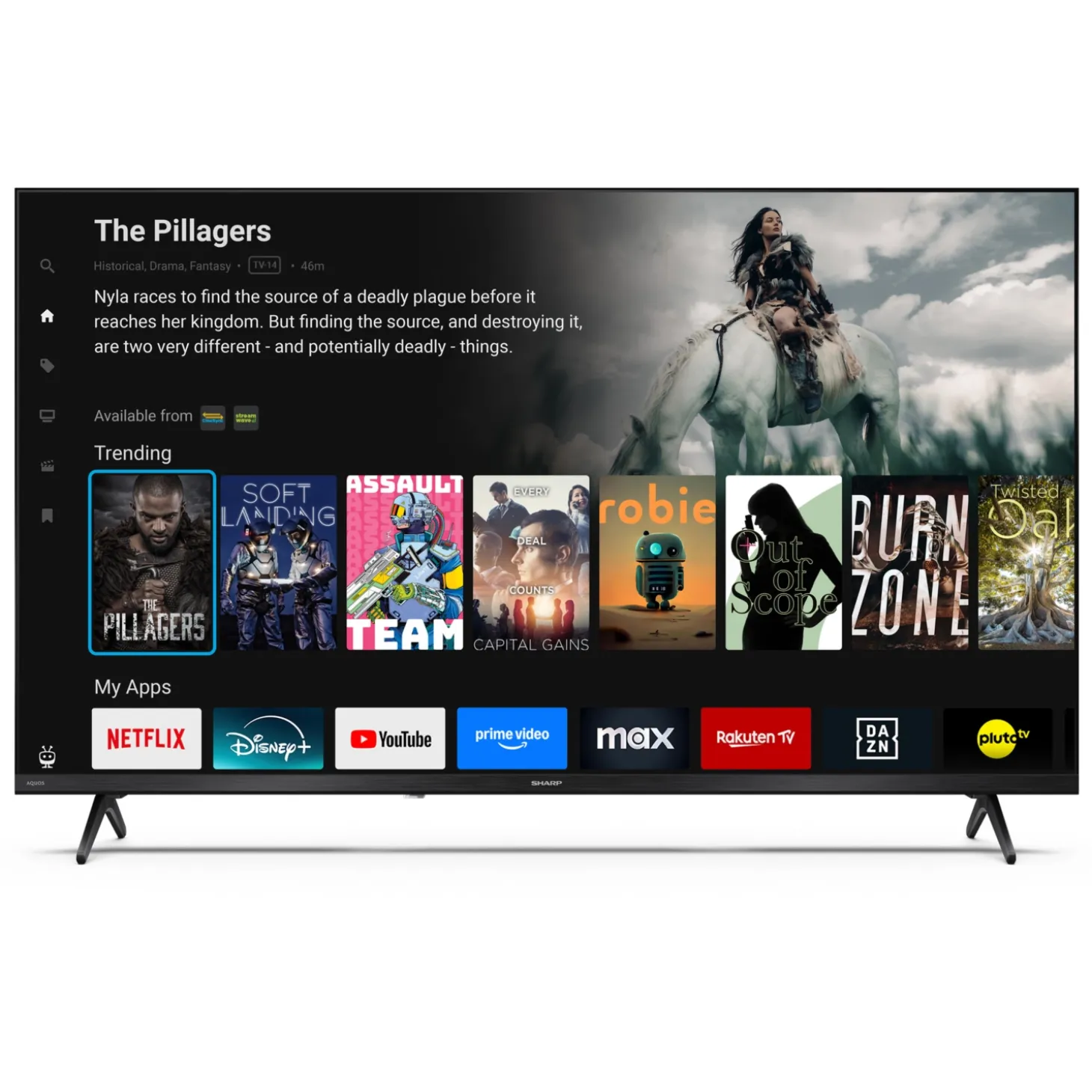 SHARP 40” (101cm) Full HD Smart TV