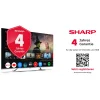 SHARP 55" (140cm) 4K QLED Mini Led 55JP7265E Google TV