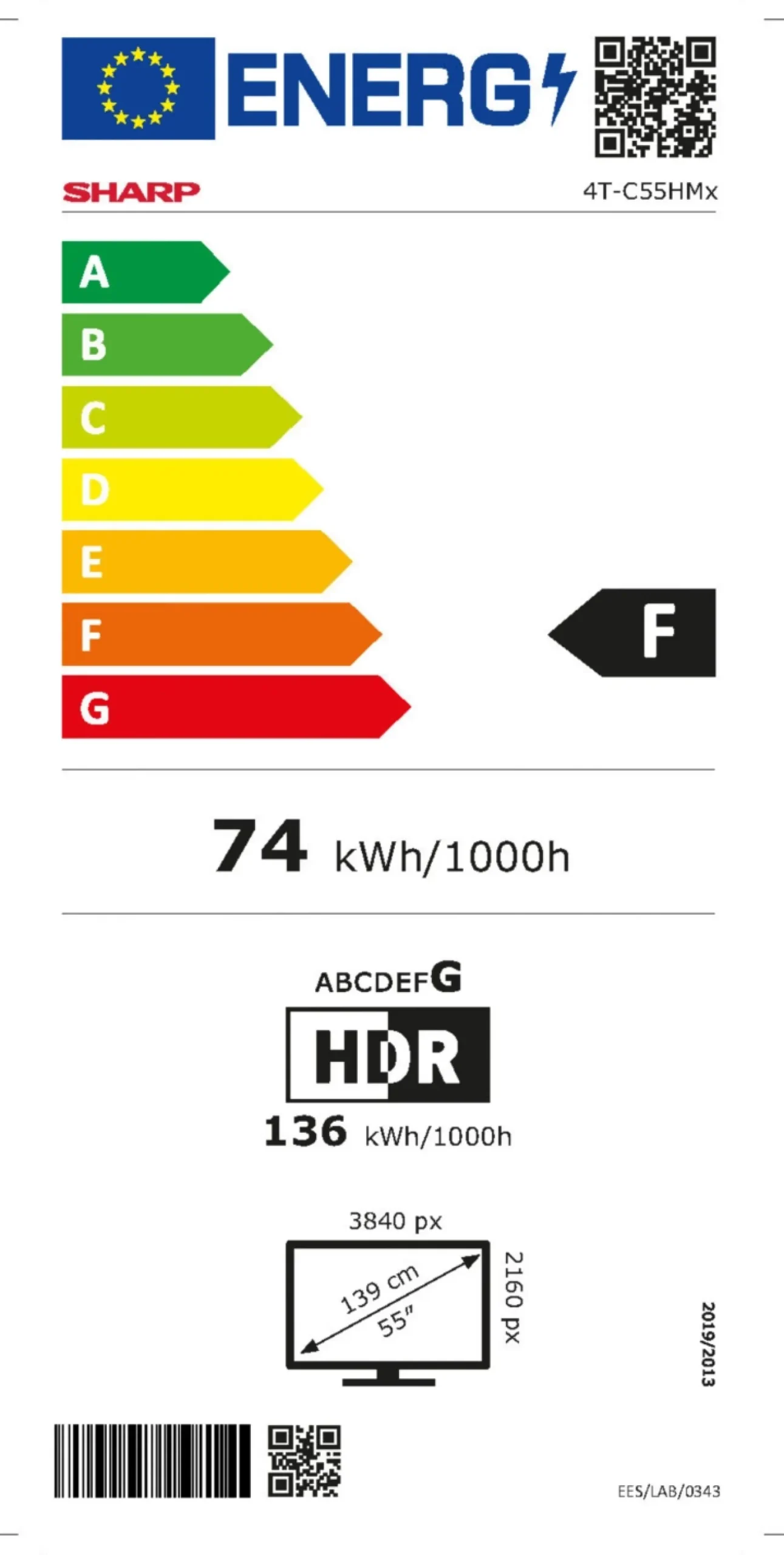 SHARP 55“ (139 cm) 4K ULTRA HD QLED SMART TV