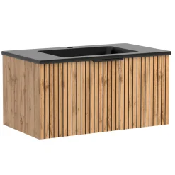 Waschtisch 80 cm schwarz